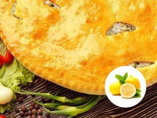 Осетинский пирог с лимоном и апельсином