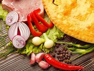 Осетинский пирог с мясом «Фыдджин»
